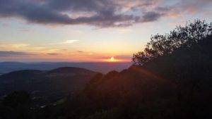observing sunset hiking Andalusia Spain