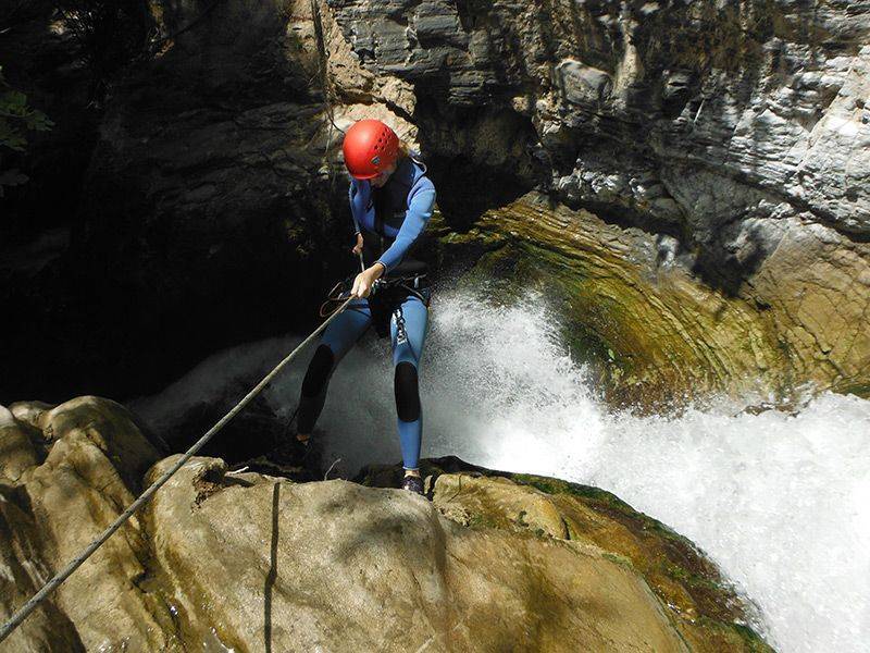 canyoning barranquismo