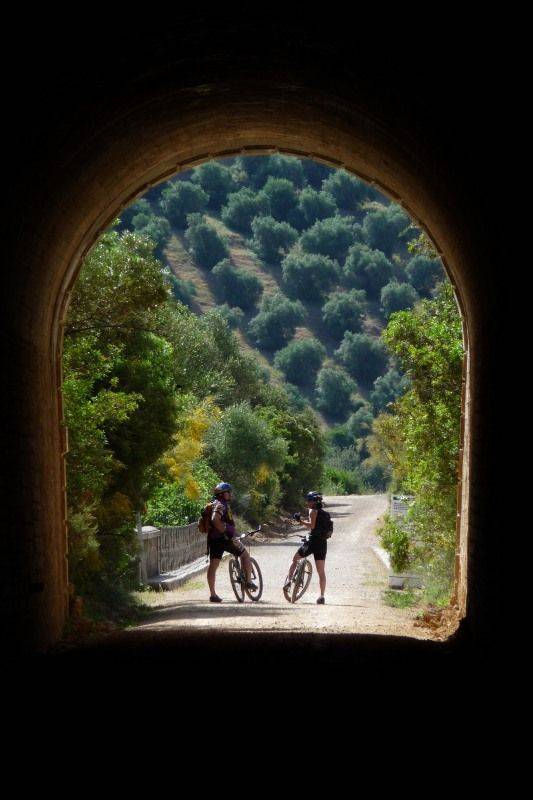Bicycling in Andalusia, Spain