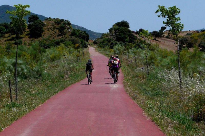 Cycling in Adalusia, Spain