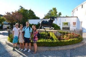 Ausflug nach Ronda mit den Spanischsprachschülern