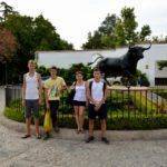 Ausflug nach Ronda mit den Spanisch-Sprachschülern an der Stierkampfarena I.