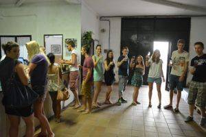 Wine tasting session at a traditional Sherry winery in Prado del Rey. ¡Salud!