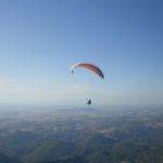 Paragliding in Algodonales in the freetime program of the Spanish course