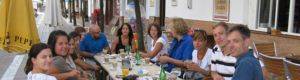 Breakfast at the café Esquina de Carmen in the school building