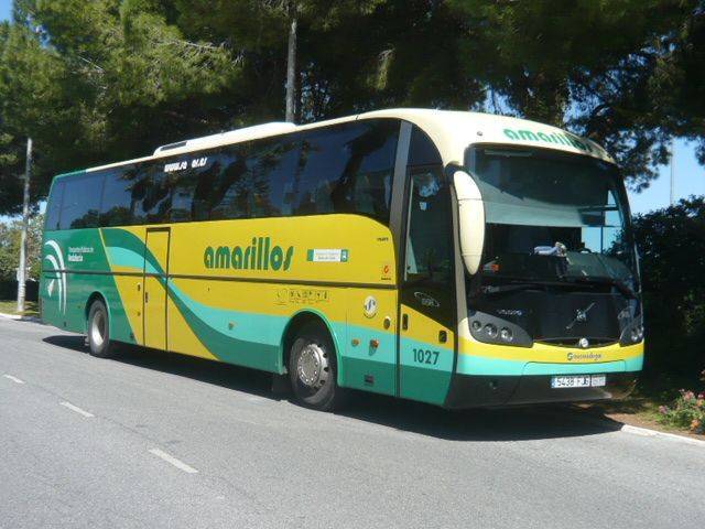 autobus Los Amarillos para llegar a Prado del Rey
