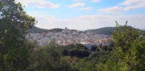 Aussicht nach der Wanderung in Prado del Rey