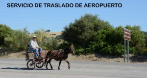 Ttraditional airport transfer in Prado del Rey