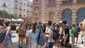 Trip to Cadiz with the spanish language students from Prado del Rey